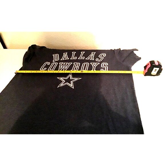DALLAS COWBOYS AUTHENTIC- MENS BLLUE GRAPHIC CREW NECK SHORT SLEEVE T-SHIRT SZ M - Picture 5 of 6